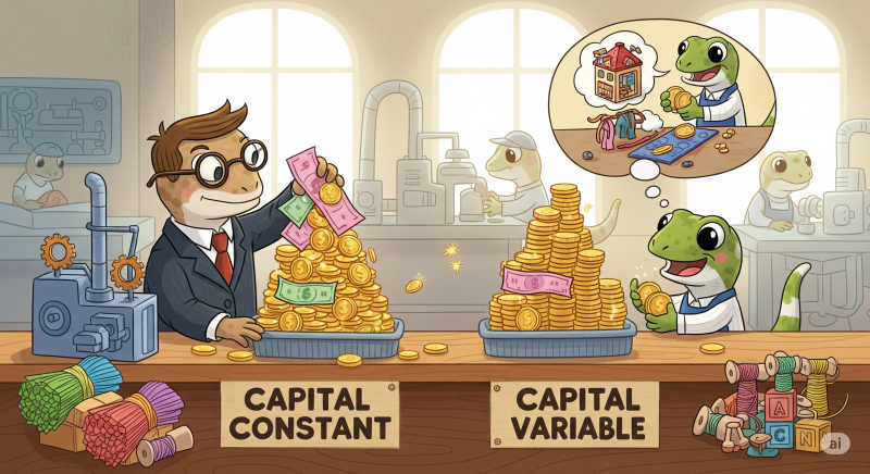 capital constant et capital variable