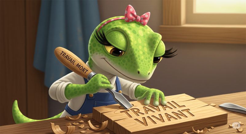 le ciseau et la main