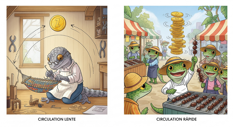 vitesse de circulation du capital