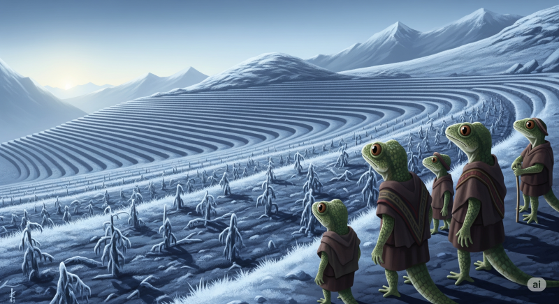 souffle glacé de la famine