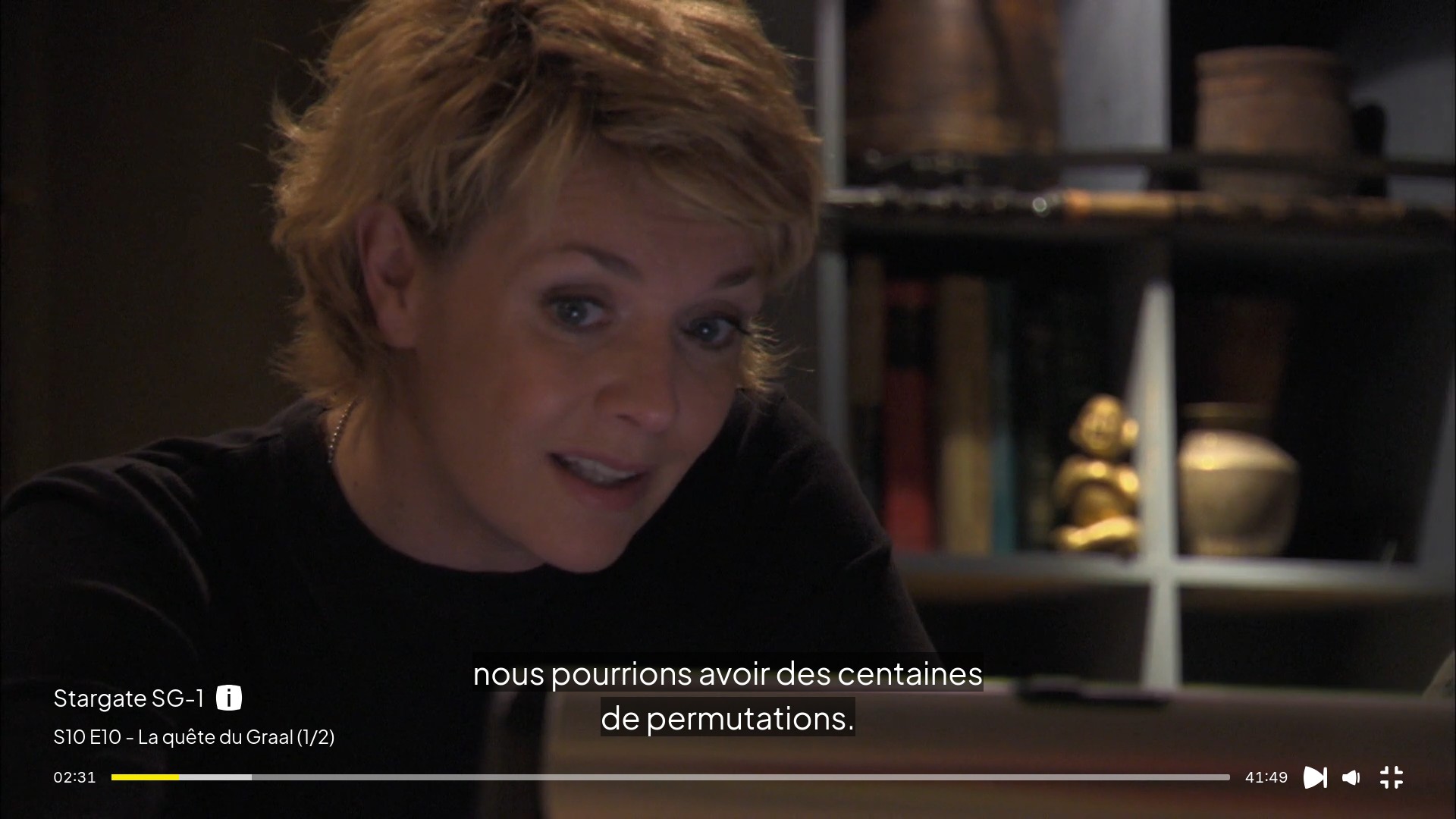 nous pourrions avoir des centaines de permutations